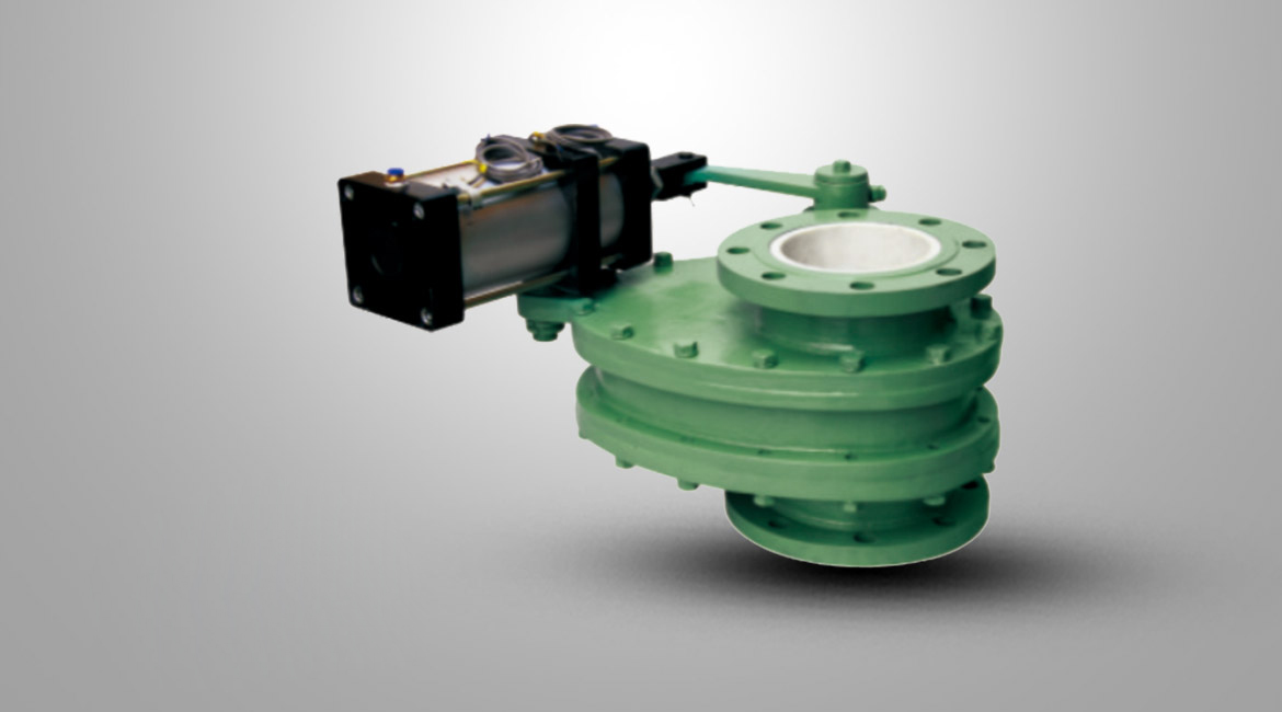 擺動式陶瓷出料閥