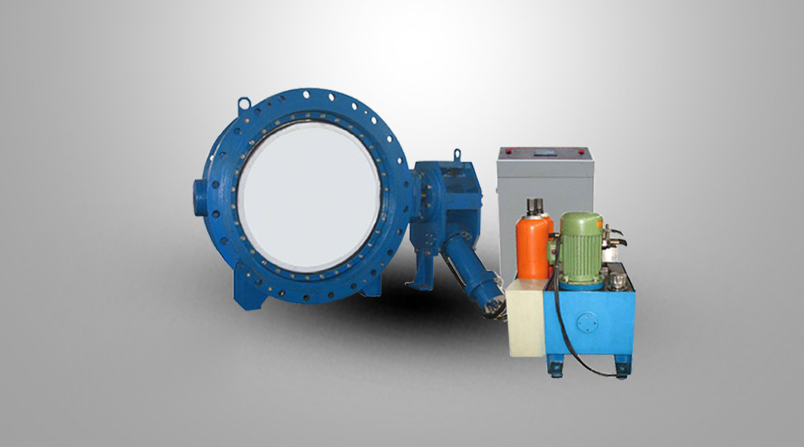 蓄能器式液控緩閉止回蝶閥