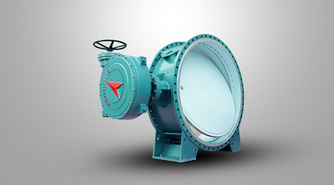 臥式雙向金屬硬密封蝶閥