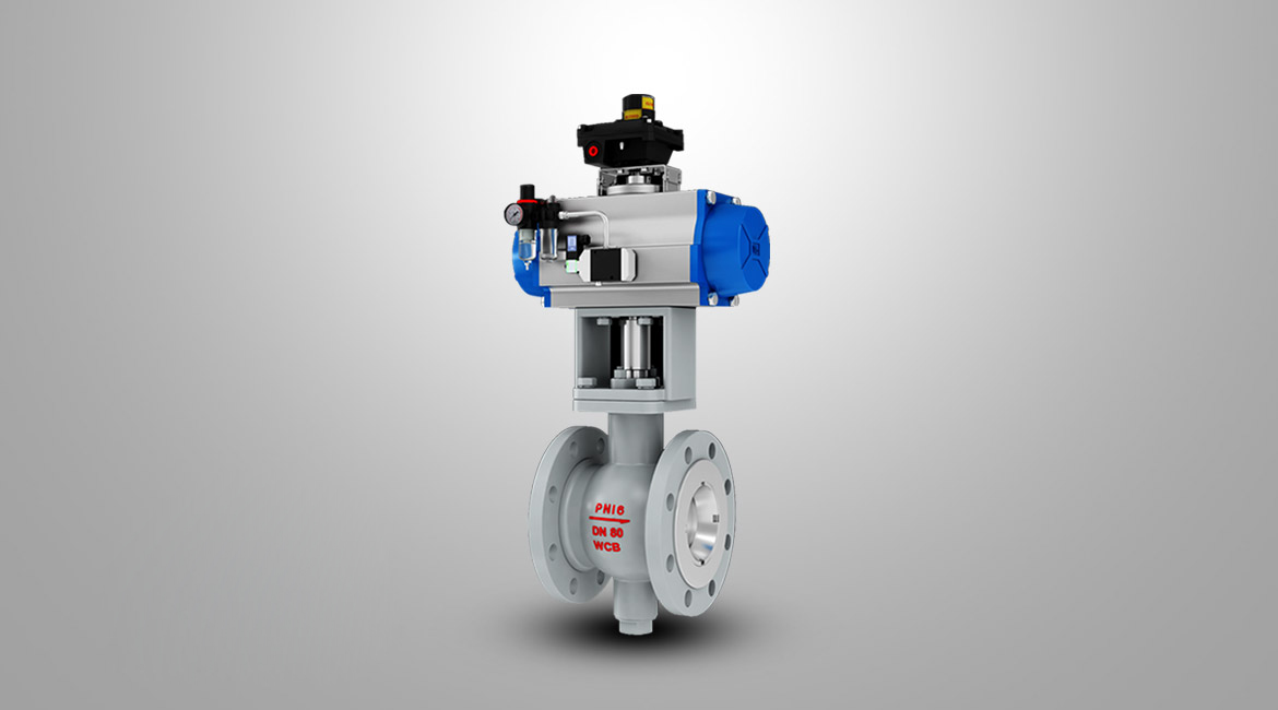 氣動(dòng)V型球閥