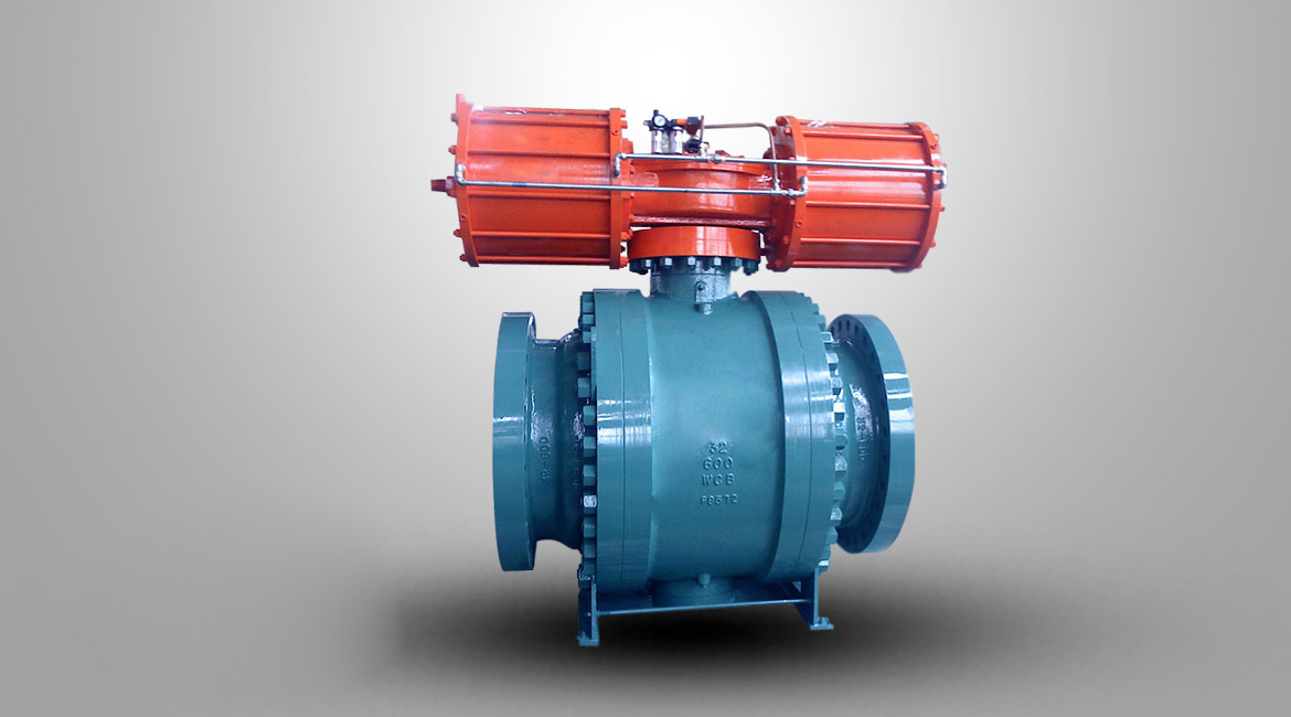 氣動(dòng)固定球閥